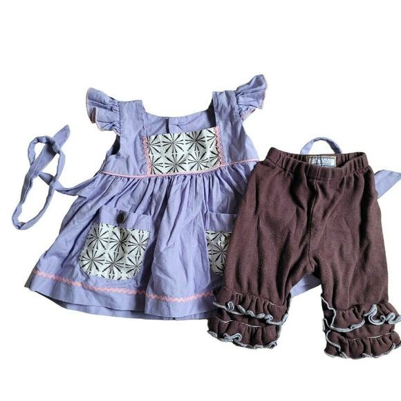 Well Dressed Wolf Lilac Mediterranean Tunic Set